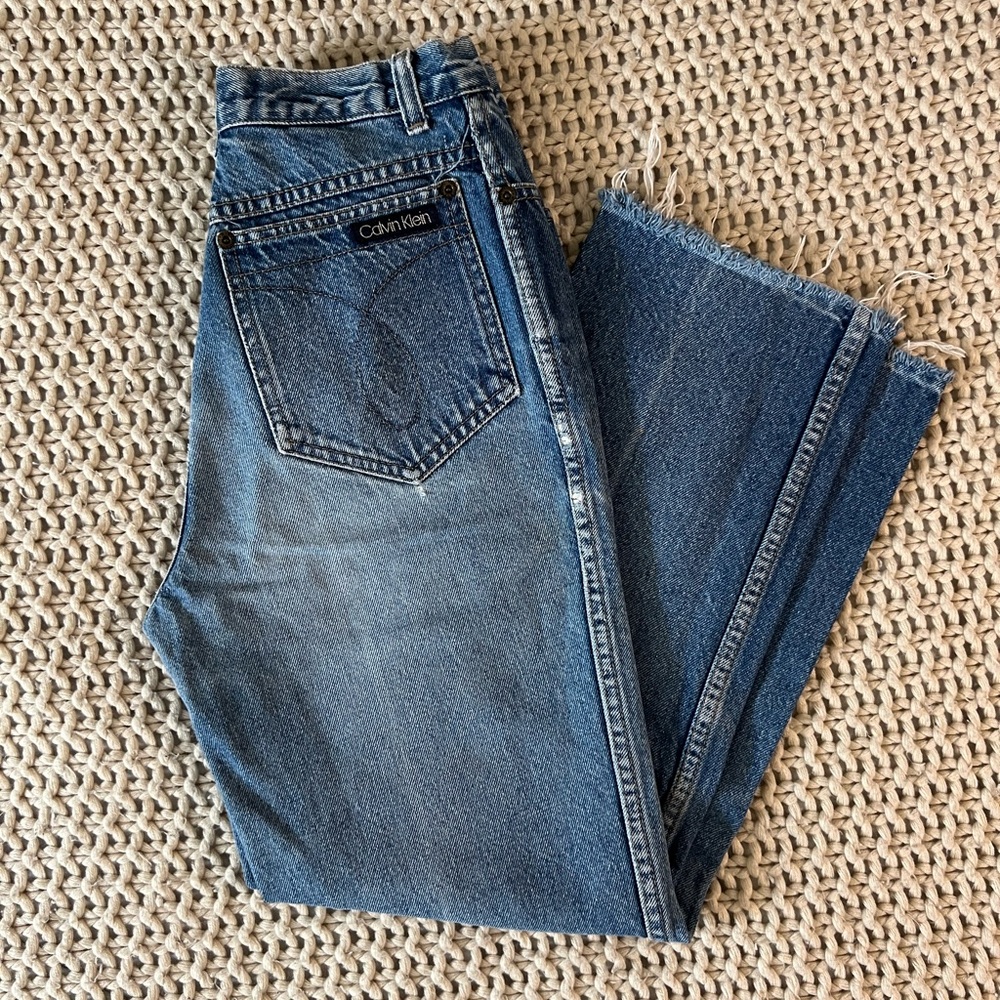 Vintage 70’s Calvin Klein Ankle Cropped Jeans